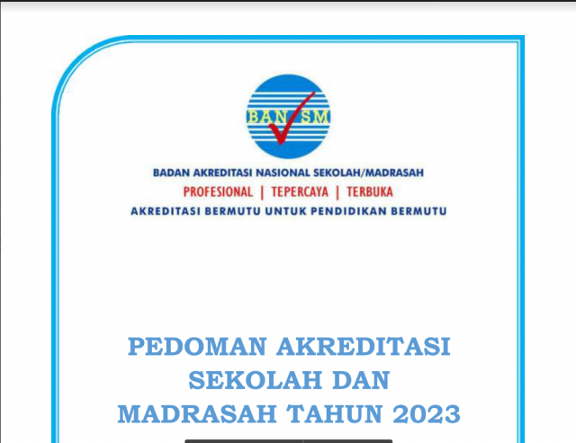 POS Pelaksanaan Akreditasi Tahun 2023