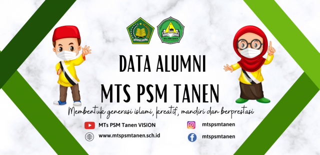 Data Alumni MTs PSM Tanen Rejotangan Tulungagung